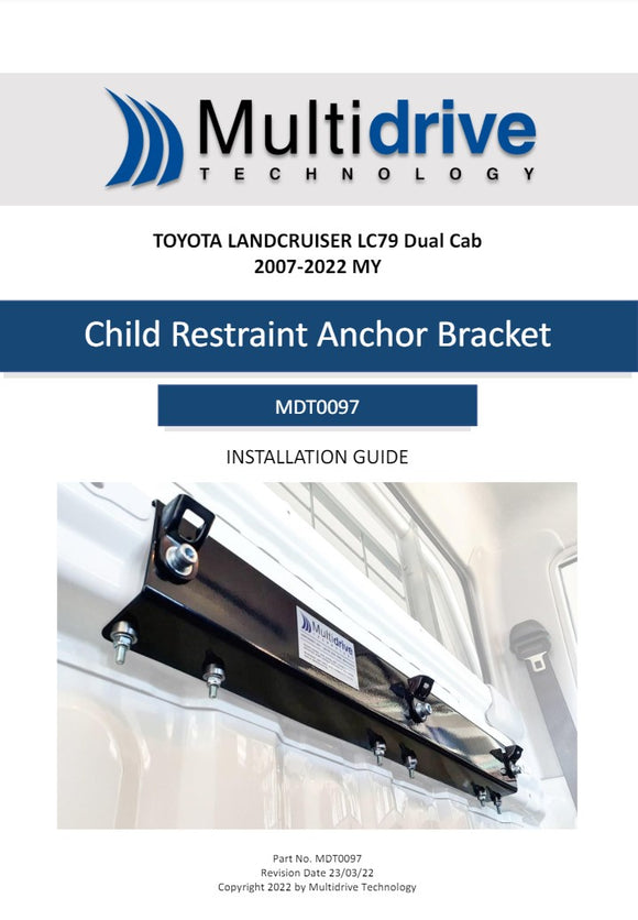 LC79DC Child Seat Anchor Bracket