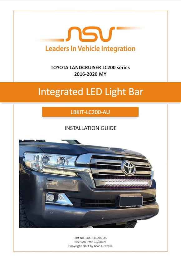 2015-2022 LC200 Lightbar