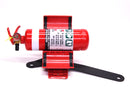 LC70 QRFEX Clamp open with Extinguisher bottle ready