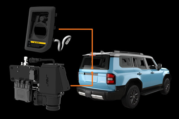 Onboard Smart Air Compressor Kit - Toyota Prado J250 Series