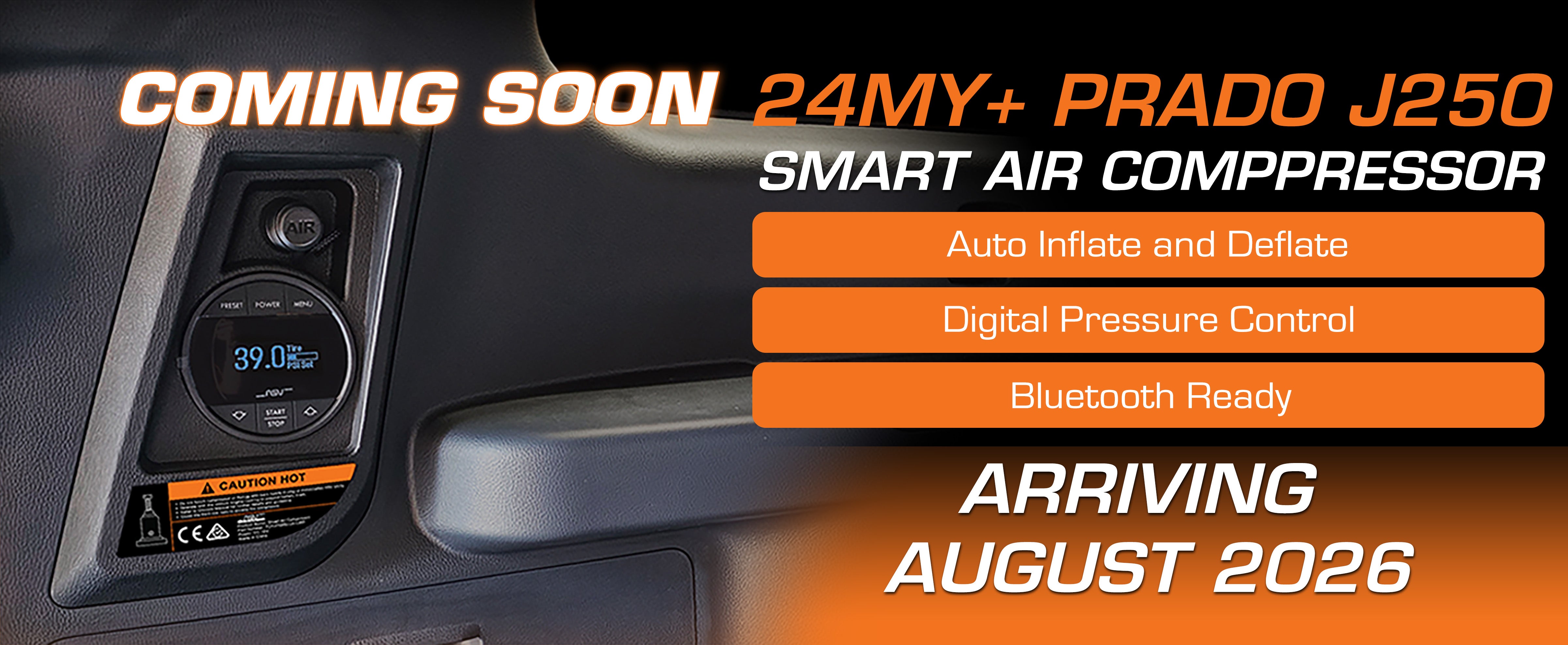 Prado compressor coming soon mobile