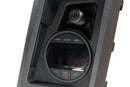 Close-up of NSV Smart Air Compressor LED control panel with AIR OUTLET, PRESET, POWER, MENU, START and STOP buttons