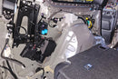 NSV Smart Air Compressor custom mounting bracket installed in Toyota Prado J250 cargo area — no drilling required